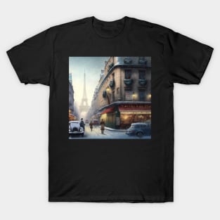 Christmas in town square VI T-Shirt